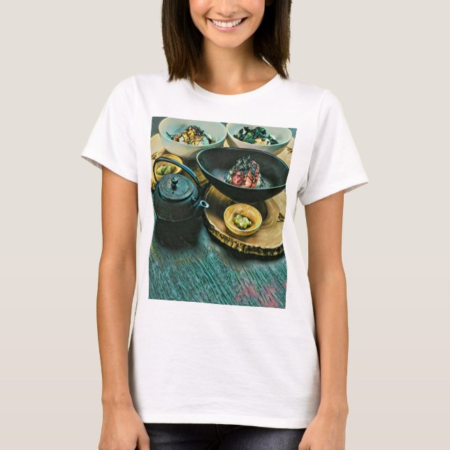 Camiseta Regalo de sushi vintage (Anverso)