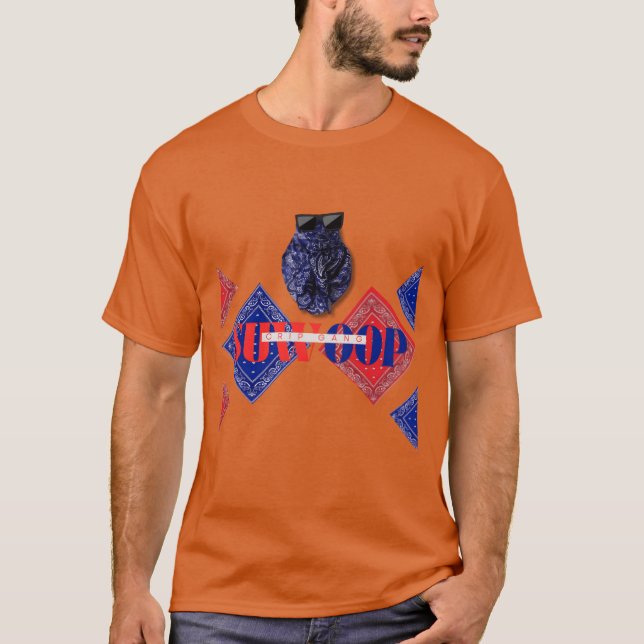 Camiseta Regalo de Suwoop Crip Rags Out (Anverso)