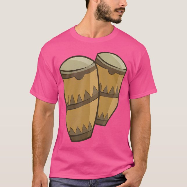 Camiseta Regalo de tambor de Conga (Anverso)