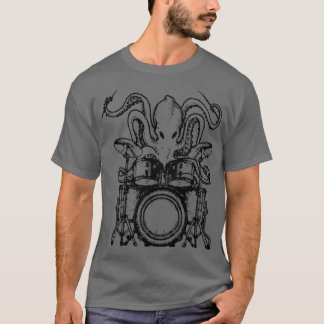 Camiseta Regalo de tambores de pulpo de tambor