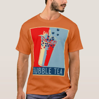 Camiseta Regalo de té de burbuja retro hombres de burbuja t