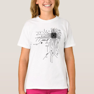 Camiseta Regalo de tecnología de diseño de circuitos PCB de