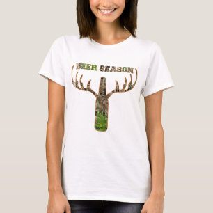 Camiseta Regalo De Temporada De Caza De Cerveza Para Cazado