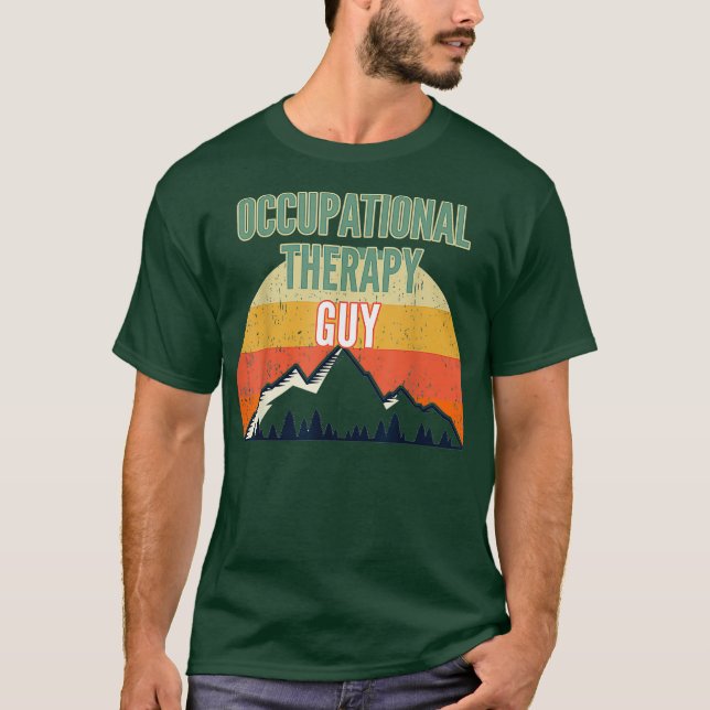 Camiseta Regalo de terapia ocupacional para hombres ocupaci (Anverso)