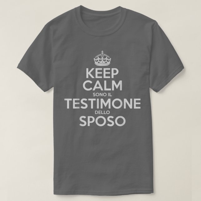 Camiseta Regalo de Testigo Tranquilo de la Despedida de Sol (Diseño del anverso)