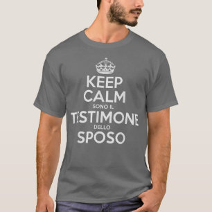 Camiseta Regalo de Testigo Tranquilo de la Despedida de Sol