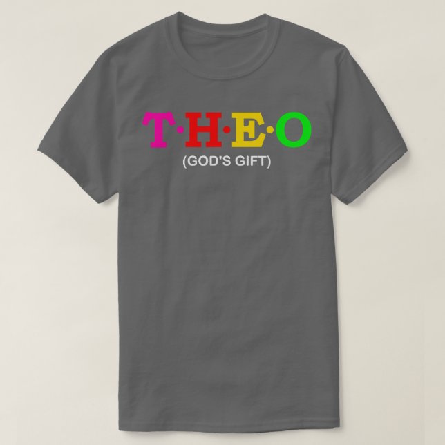 Camiseta Regalo de Theo God39 (Diseño del anverso)