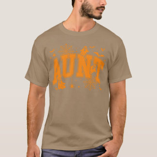 Camiseta Regalo de Tía de Halloween Espeluznante con fantas