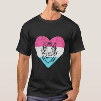 Camiseta Regalo De Tigre Retro Vintage Para Mujeres O Chica