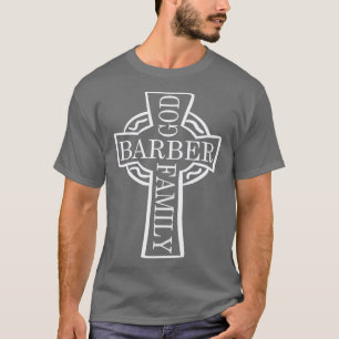 Camiseta Regalo de tijeras de barba de pelo de la familia d