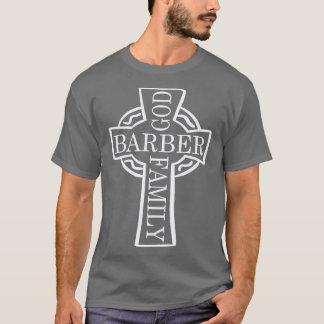 Camiseta Regalo de tijeras de barba de pelo de la familia d