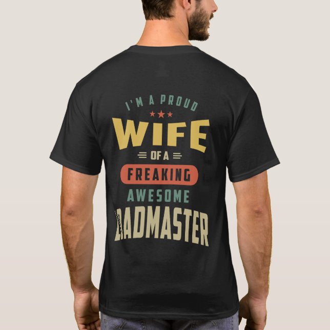 Camiseta Regalo de título de trabajo de Loadmaster (Reverso)