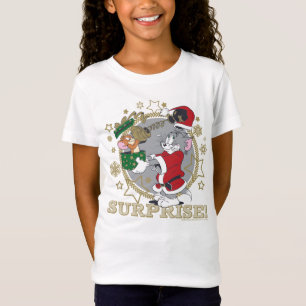 Camiseta Regalo de Tom y Jerry Surprise