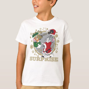 Camiseta Regalo de Tom y Jerry Surprise