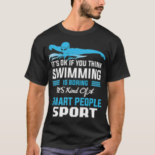 Camiseta Regalo de torneo deportivo de natación de nataci