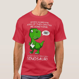 Camiseta Regalo de trabajador de hardware de dinosaurio de