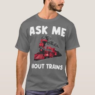Camiseta Regalo De Tren Guay Para Hombres Mujeres Ferroviar