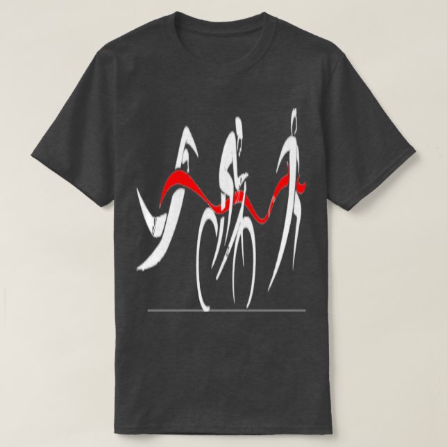 Camiseta Regalo de triatlón 4 (Diseño del anverso)