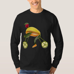 Camiseta Regalo de Triatlón de Ciclismo Fruta y Veggie