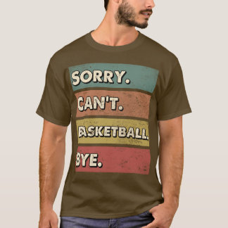 Camiseta Regalo de una lección de baloncesto Perfecto prese