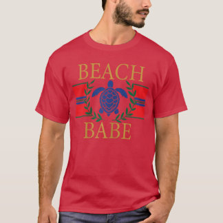 Camiseta Regalo de vacaciones de verano costero de tortuga 