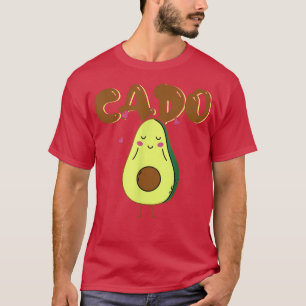 Camiseta Regalo de Vegetariano Aguacate Vegan para Parejas