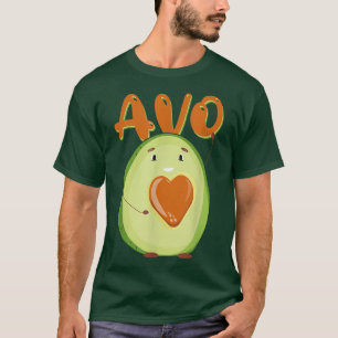 Camiseta Regalo de Vegetariano Aguacate Vegan para Parejas 