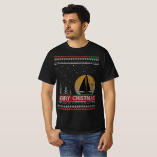 Camiseta Regalo de vela para marineros Navidades feos