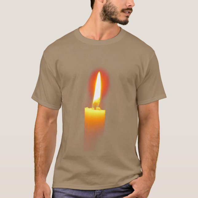 Camiseta Regalo de velas de navidades (Anverso)