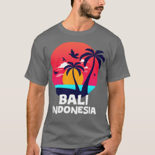 Camiseta Regalo de verano tropical Bali Indonesia