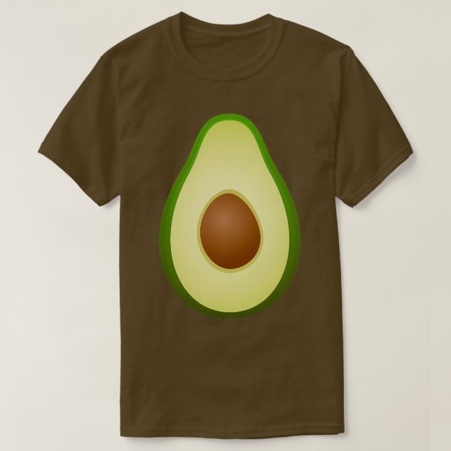 Camiseta Regalo de vestuario de aguacate verde para amante  (Diseño del anverso)