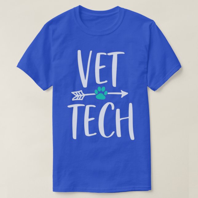 Camiseta Regalo De Vet Tech Para Graduación Veterinaria (Diseño del anverso)