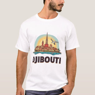 Camiseta Regalo de viaje a Yibuti África 🗺️