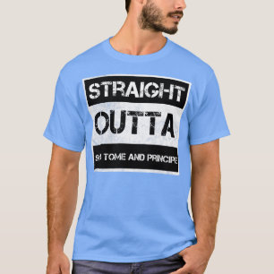 Camiseta Regalo de viajero directo fuera de Santo Tomé y Pr