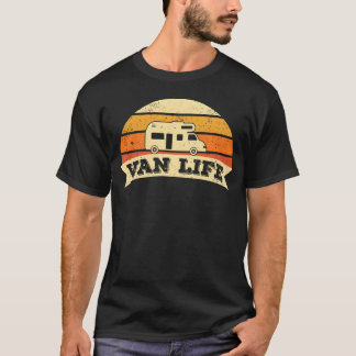Camiseta Regalo de vida en furgoneta Rv Camping Camper Cara