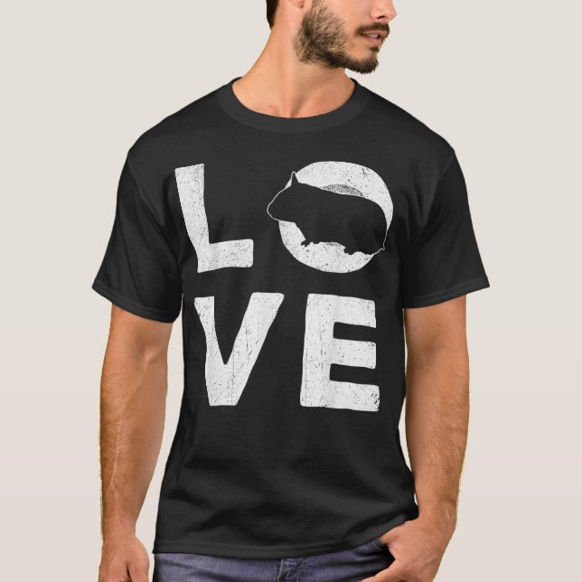 Camiseta Regalo de vida silvestre Hamster Lover Animal Love (Anverso)