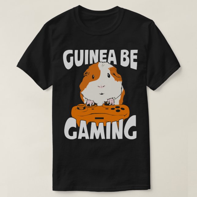 Camiseta Regalo de video de Guinea Be Gaming (Diseño del anverso)