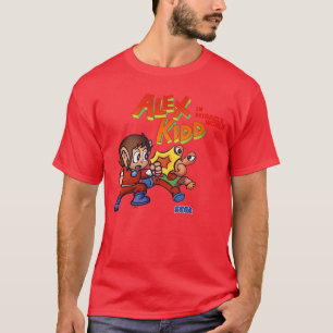 Camiseta regalo de videojuego Ale Kidd fight SEGA Master Sy