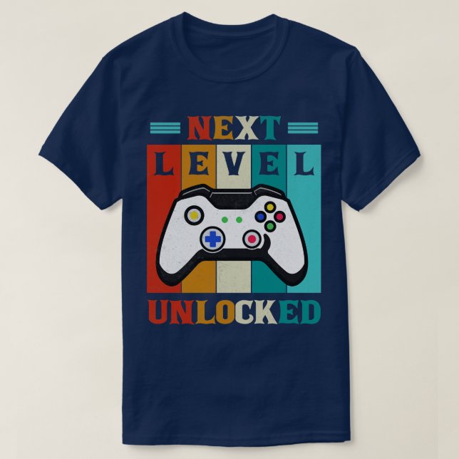Camiseta Regalo de videojuegos divertido retro de próximo n (Diseño del anverso)