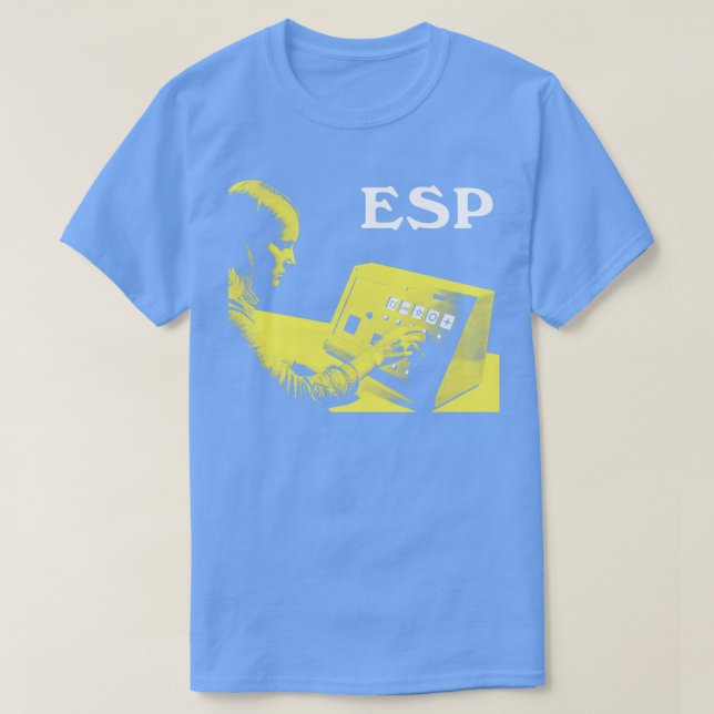 Camiseta Regalo de visualización remota Psíquica ESP (Diseño del anverso)