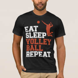 Camiseta Regalo de voleibol de repetición de voleibol de su