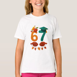 Camiseta regalo de vuelta a clases para estudiantes 6 7