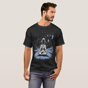 Camiseta Regalo de Yoga de la Galaxia Espacial Astronauta d