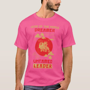 Camiseta Regalo de zodiaco chino para caballos