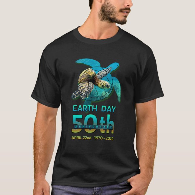 Camiseta Regalo del 50 aniversario del Día de la Tierra de  (Anverso)