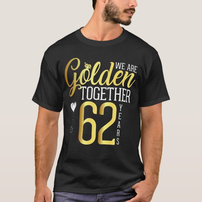 Camiseta Regalo del 62° aniversario Boda para 62 años Roman (Anverso)