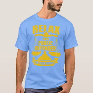 Camiseta Regalo del abogado defensor público