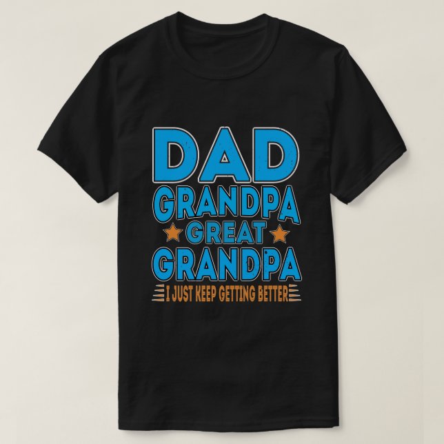 Camiseta Regalo del abuelo de papá (Diseño del anverso)