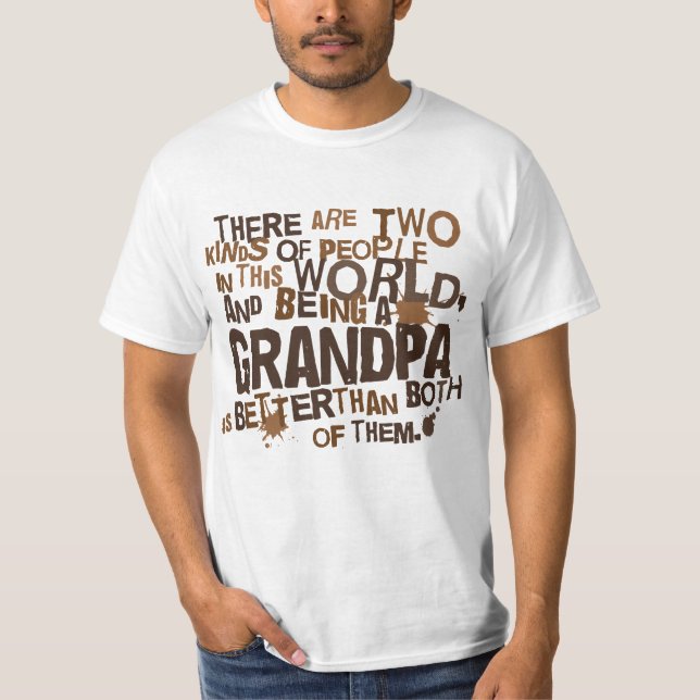 Camiseta Regalo del abuelo (divertido) (Anverso)