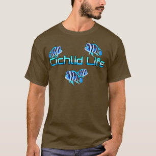 Camiseta Regalo del acuario de Cichlid Life Cichlids de Fro